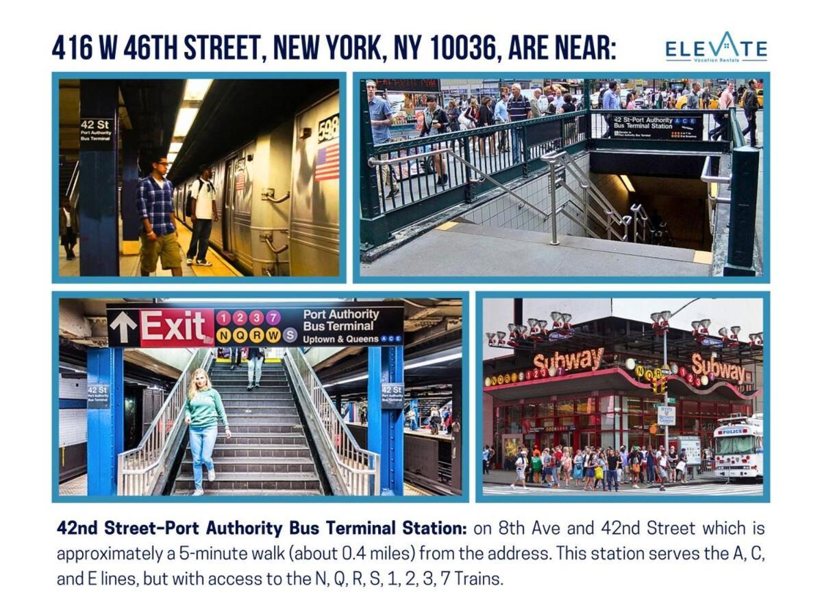 Elevate Apartment At Times Square - Cozy Studio In Times Square And Nearby Restaurants New York City Exterior photo