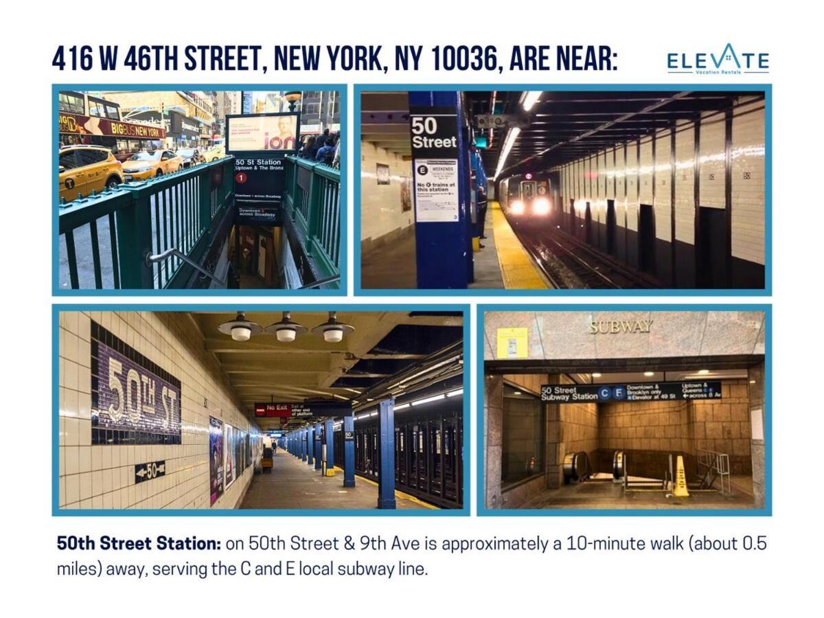 Elevate Apartment At Times Square - Cozy Studio In Times Square And Nearby Restaurants New York City Exterior photo